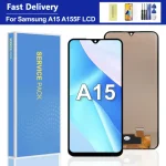 6.5'' Tested A15 4G SM-A155F Display Screen for Samsung A15 5G SM-A156B Lcd Display Digital Touch Screen with Frame (New)