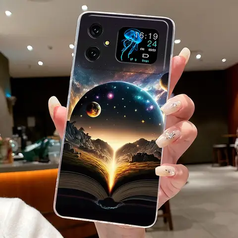S22c015a9bd98422da7630cee8260db0cE_480x480q75 Transparent TPU Soft Case Cubot A20 Case Shockproof Cover Cubot A20 Unique 2026 New Funny Milk Tea Rabbit Casing (New) - Image 1