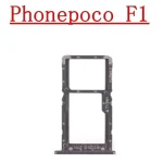 Dual Chip SIM Card Tray Xiaomi Phonepoco F1 Poco F2 Pro Phone SIM1 + SIM2 Card Tray Part (New)