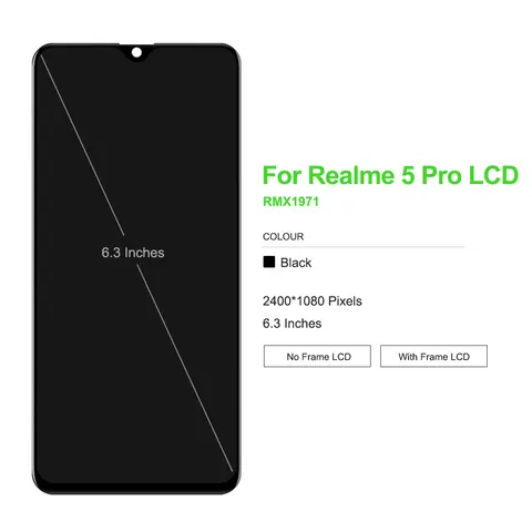 S23820c8aaec64cbc826ccb92f70c0329R_480x480q75 LCD Oppo Realme 5 pro RMX1971 RMX1973 LCD Display Touch Panel Sensor Digitizer Assembly Realme5pro Screen Replacement (New) - Image 1