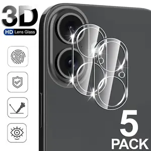S299206d773f9477298ec4664d02224588_300x300q75 Tempered Glass Camera Lens Protectors IPhone 17 ProMax 17 Pro 16 15 Clear Anti scratch Lens Films IPhone 16 Pro 15 Plus (New) - Image 1