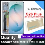 Dynamic AMOLED 6.7" For Samsung S26 Plus Display Touch Screen S26+ LCD Parts (New)