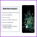 67 AMOLED OnePlus 10T LCD 1+10T CPH2415 CPH2413 CPH2417 Display Touch Screen Digitizer Assembly OnePlus Ace Pro PGP110 (New)