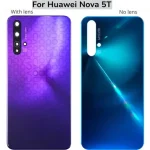 For Huawei Nova 5T Battery Back Cover Rear Door 3D Glass Panel Glass Housing Case Nova5T Camera Glass Lens Adhesive Replace Bangladesh