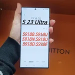 The Original S23Ultra Has Defects, Runs Well, and Can Be Used to Replace the Component Displays of S9180, S918D, and S918U. (New)