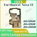 For Huawei Nova 5T Nova5t YAL-L21 Mainboard 100% Tested Original 128GB 256GB With Chip Motherboard Global Android OS Logic Board Bangladesh