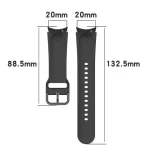 Silicone Strap Samsung Galaxy Watch 7 6 5 4 44mm 40mm pro 45mm Sport 20mm Watchb Bracelet Galaxy Watch6 Classic 43mm 47mm (New)