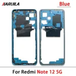 For Xiaomi Redmi Note 12 4G / Note 12 5G / Note 12 Pro 4G / Note 12s Middle Bezel Frame Antenna Case Cover Replacement Parts (New)