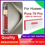 6.8" LTPO OLED For Huawei Pura 70 Pro Display Touch Screen Digitizer Assembly For HBN-LX9, HBN-AL00 LCD Repair Parts Bangladesh