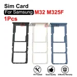 Sim Card Samsung Galaxy M32 SM M325F M325 Sim Tray MicroSD Holder Nano Slot Replacement Part (New)