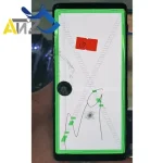 Craked Glass Touch Work Samsung LCD S8 S9 S10+ S20 S21Plus S22Ultra Note10 N20U Samsung Edge Screen S6 S7 With Dot Line (New)