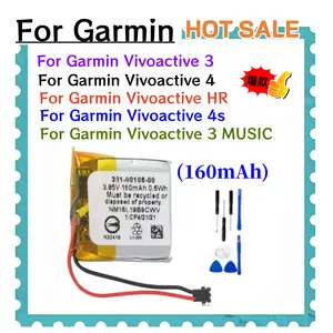 S3448e9d5db2e424683c7ce4ea5f790550_300x300q75 Replacement Battery Garmin Vivoactive 3 4 4S HR / 3 Music Approach X40 S10 S20 361 00108 00 361 00090 00 361 117 00 (New) - Image 1