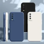 Original Case VIVO Y20 Y20A Y20G Y20i Y20S Y20T SG 2021 Camera Protection Square Liquid Silicone Luxury Soft Ultrathin Cover (New)