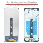 Tested Lcd for Motorola Moto One Fusion XT2073 XT2073-2 Display Touch Screen Digitizer Replacement Assembly for Moto One Fusion (New)