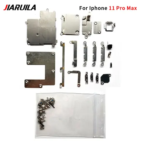 S36a42b0e8f4d42acacfc64e71264380fS_480x480q75 Full Set Small Metal Internal Bracket Mainboard Holder Adapter Parts + Full Screws For iPhone 12 13 mini 14 15 Plus 11 Pro Max (New) - Image 1