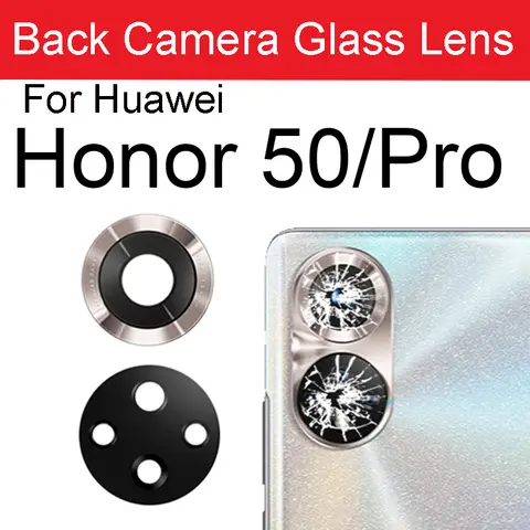 S3710b75d2f974cc19532232a4004e245H_480x480q75 Back Camera Lens Glass Huawei Honor 50 60 Pro 50Lite 50SE 60SE Rear Camera Glass Lens Main Big Small Lens with Sticker Parts (New) - Image 1