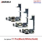 Fast Charger USB Dock Charging Dock Port Board With Mic Microphone Flex Cable Iphone 11 Pro Max 11pro (New)