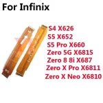 Infinix Zero X Pro 20 30 5G Neo 8 8i X687 X6810 X6811 S4 S5 Pro X6815 X660 X6821 Main Board Connector LCD Display Flex Cable (New)