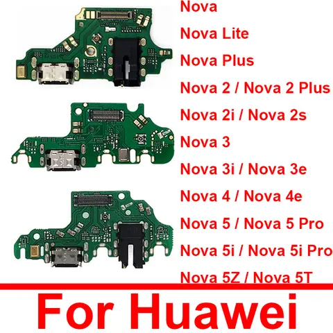 S3880d183b88b4ff7b2db7e80169394b8e_480x480q75 For Huawei Nova Lite 2 Plus 2 3 4 2S 2i 3i 3e 4e 5Z 5T 5 5i Pro USB Charger Port Board Charging Board with Mic Connector Parts Bangladesh - Image 1