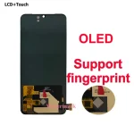 With Fingerprint OLED For Vivo V21 Display Touch Screen Digitizer Full Assembly Replacement For Vivo S9e LCD Screen Repair Parts (New)