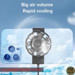 X16 Mobile Cooler For Gaming Universal Size Mini Cooling Fan for All Gaming Phone (New)