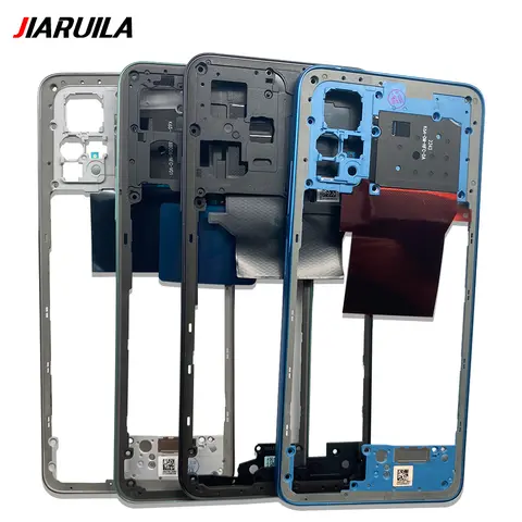 S3a3b55eb27144c66aa50873e24c5051cX_480x480q75 NEW Middle Frame For Xiaomi Redmi Note 12S 12 4G 5G With Volume Side Button Front Housing Middle Bezel Chassis Shell Parts (New) - Image 1