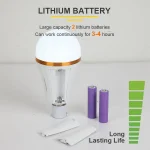 Rechargeable Light 20W Double Battery ACDC Rechargeable LED Light Emergency (New)