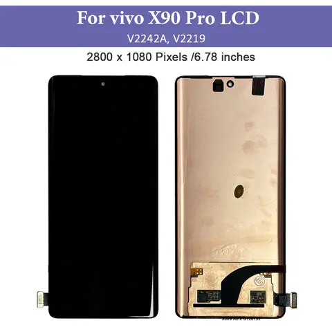 S3d7bc65179bf459c90f6546f8e1e0b70Z_480x480q75 AMOLED 6.78'' For vivo X90 Pro LCD Display Touch Screen Digitizer Assembly Replacement Parts For vivo x90pro LCD V2242A Display (New) - Image 1