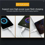 Original Realme Supervooc Superdart Cable 80w 100w 67w Usb Type C Fast Charger Cabel Realme Gt7 Pro Gt 6 8 Neo 7 11 14 Pro Plus (New)