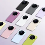 Shockproof Soft Liquid Silicone Case For VIVO X200 Ultra X300 X300S X200 Pro Mini, Skin Fleece Protection Cover Retail Package (New)