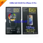 New Model DD Br 120Hz Soft OLED LCD Screen iPhone 15 Pro LCD Display LCD Screen Touch Digitizer Assembly (New)