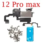 Speaker iPhone X Xs 11 12 Pro Max XR Proximity Sensor Sound Earpiece Speaker Flex Cable Phone Parts (New)