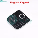 Nowey C2-01 Keyboard Nokia C2 C2-01 Mobile Phone Keypad Cover Case English Hebrew Russian Arabic Keypad Replacement Parts (New)