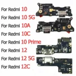 Charging Port Charge Board Xiaomi Redmi 12 5G 12C 10 Prime (New)