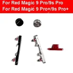 On Off Power Volume Side Buttons ZTE Red Magic 9 9S Pro Plus Up Down Volume Power Gaming Side Keys Button Parts (New)