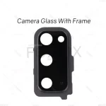 Back Camera Lens SAMSUNG GALAXY S20 5G SM-G980 SM-G981 Rear Camera Glass Cover With Frame Bezel Replacement (New)