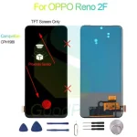 OPPO Reno 2F Screen Display Replacement 2340*1080 CPH1989 Reno 2F LCD Touch Digitizer Assembly (New)