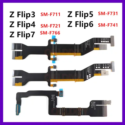 S49a1c09b91634a9d8d681f13969096931_480x480q75 Main board LCD Display Spin Axis Flex Cable Samsung Galaxy Z Flip 7 3 5 6 4 F711 F721 F731 F741 F766 Smartphone Repair Parts (New) - Image 1