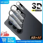 3 1 3D Tempered Glass Back Camera Protector Samsung Galaxy S26 Ultra S 26 Plus S26+ S26Plus S26Ultra 9H Curved Lens Film (New)