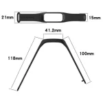 Silicone Strap for OPPO Band Eva 1 Waterproof Sport Band Fashion Wristband Watch Strap (New)