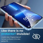 5Pcs Tempered Glass For iPhone 15 13 11 12 14 Pro Max Mini Screen Protector For IPhone 16 17 8 Plus X XR XS MAX Protective Glass (New)