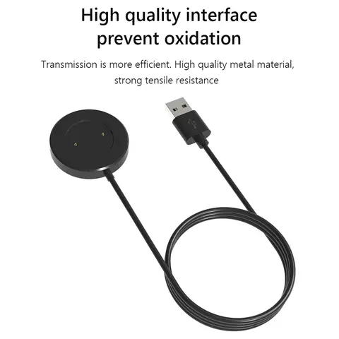 S510ac7ad26aa48909c8de74958994f2b0_480x480q75 Portable Smartwatch Charger Cable Adapter Realme Watch S RMA207 Power Cords Sport Watch Magnetic Charger (New) - Image 1
