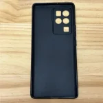 Black Matte Phone Case ZTE Axon 30 Ultra 5G Shockproof Soft TPU Silicone Cover Case Guard Coque Shell Protector Shield (New)