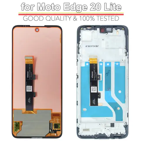 S57a4a907f87e4e38a712310e3ca826d4Y_480x480q75 LCD for Motorola Moto Edge 20 Lite XT2139-1 Display Touch Screen Digitizer Assembly with Frame LCD Screen Display (New) - Image 1
