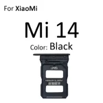 Micro SD Sim Card Tray Socket Slot Adapter Connector Reader XiaoMi Mi 14 Ultra Civi Container Holder Replacement Parts (New)