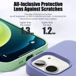 15 14 Pro Max New Liquid Silicone Phone Case Apple iPhone 13 14 11 12 15 Pro Max 15 Plus Bumper Cases Shockproof Soft Cover (New)