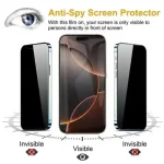 Anti Spy Tempered Glass Huawei P40 P30 Lite Mate 20 Pro Mate20 Lite Nova 5T Privacy Screen Protector Honor 50 8X 9X X8 4G (New)