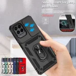 Samsung Galaxy M53 Case Slide Camera Armor Phone Case Samsung M53 M 53 53M 5G SM-M536S 67 Car Holder Ring Back Cover (New)