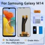 66' LCD Samsung Galaxy M14 5G M146B SM-M146B Display Touch Screen Digitizer Assembly With Frame Replacement Parts (New)