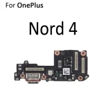 USB Charging Port Dock Plug Connector Charger Board Microphone Flex Cable OnePlus Nord 4 CE3 CE4 Lite Ace 2 3 5 Pro 2V 3V (New)